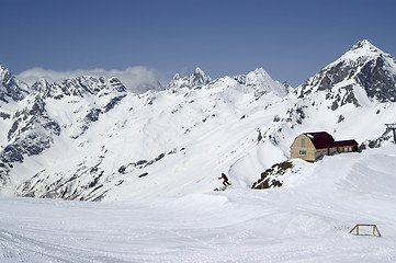 Image showing Ski resort