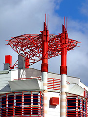 Image showing Red building