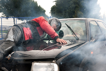 Image showing Car accident