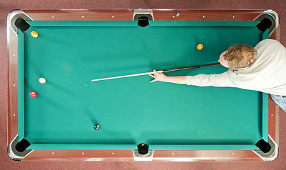 Image showing Pool from above