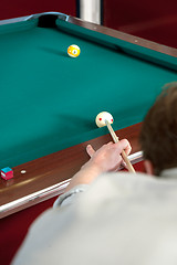 Image showing Pool shot