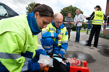 Image showing First Aid