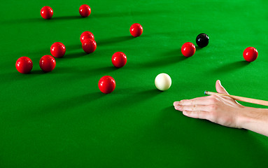 Image showing Snooker