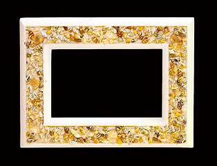 Image showing Seashells frame