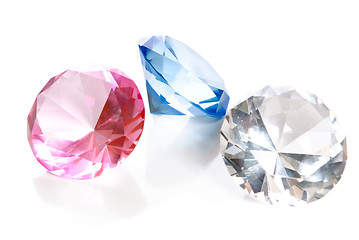 Image showing Fake Colored Gems