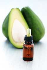 Image showing avocado essential oil