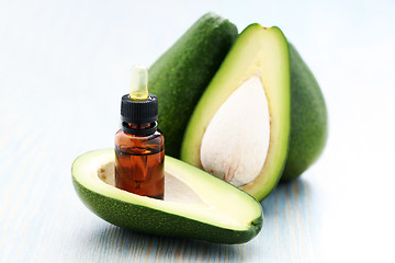 Image showing avocado essential oil