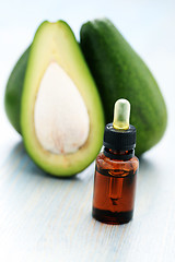 Image showing avocado essential oil