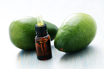 Image showing avocado essential oil