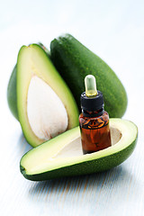 Image showing avocado essential oil