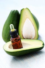 Image showing avocado essential oil