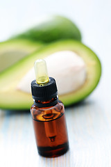 Image showing avocado essential oil