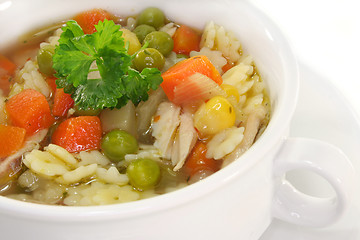 Image showing Chicken soup