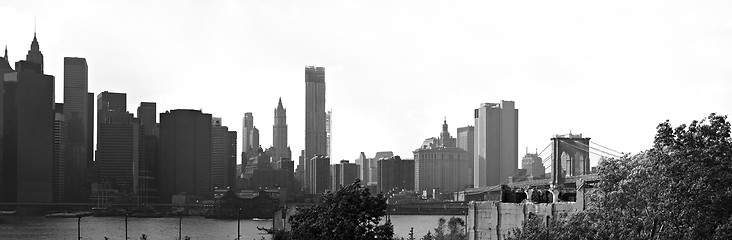 Image showing Manhattan NYC Skyline Panorama