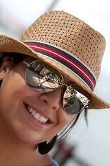 Image showing Smiling Spanish Woman