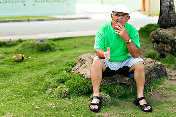 Image showing Hispanic Senior Man