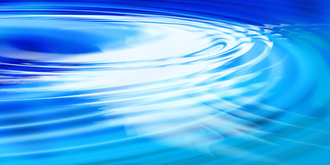 Image showing Aqua Water Ripples