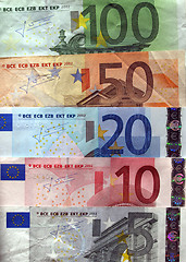 Image showing Euro note