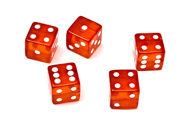 Image showing Red dice