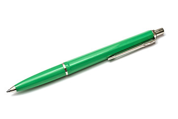 Image showing Green Ball Point Pen