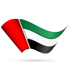 Image showing Flag of the United Arab Emirates