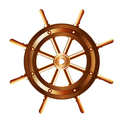 Image showing Sea steering