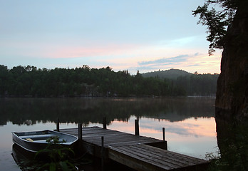 Image showing Fishing lake