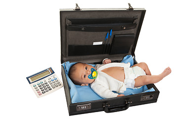 Image showing Briefcase baby