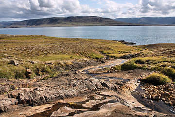 Image showing Fiord in Iceland