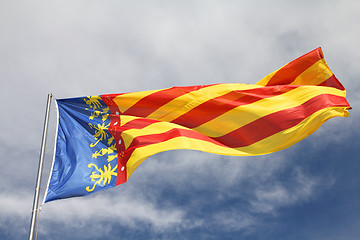 Image showing Valencian Community flag