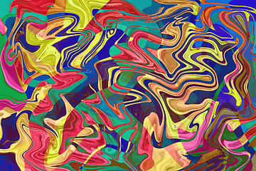 Image showing Abstract color