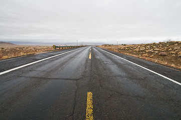 Image showing Wet road