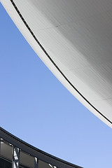 Image showing Abstract Building Roof in Las Vegas Strip