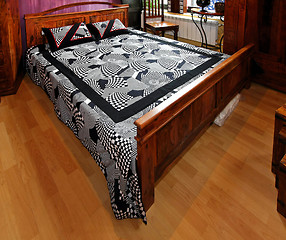 Image showing Retro bed