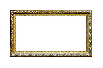 Image showing Golden frame