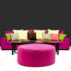 Image showing Colorful living room