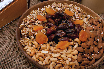 Image showing Tray with Nuts