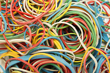 Image showing Rubber bands