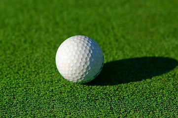 Image showing Golf ball