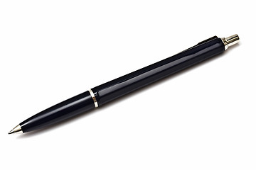 Image showing Black ball point pen 