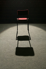 Image showing spotlight chair