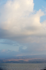 Image showing Lake Kinneret at dawn