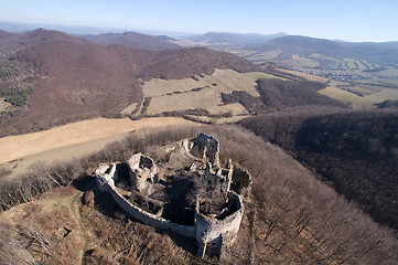 Image showing castle ruins