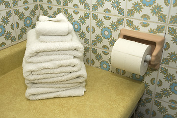 Image showing bathroom still-life