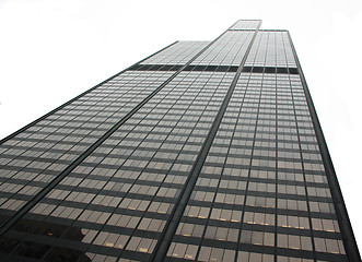 Image showing Willis Tower reaching for the sky