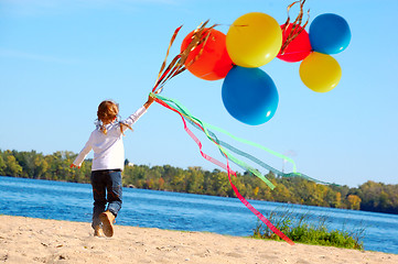 Image showing freedom happiness childhood