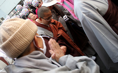 Image showing Monks