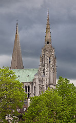 Image showing Towers of Chartres