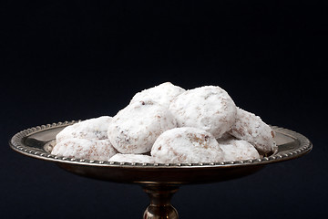 Image showing Tea Cakes on a Tray