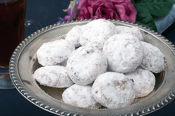 Image showing Tea Cakes on a Tray